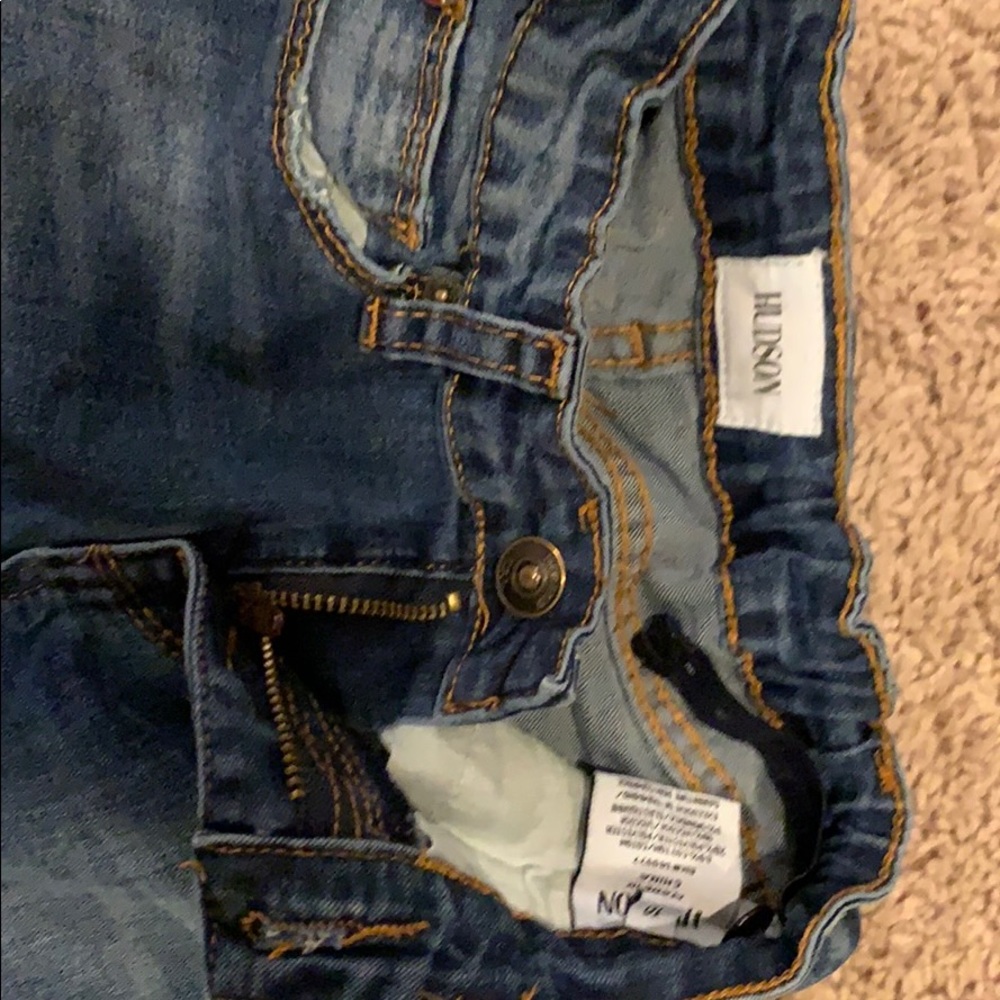 Hudson girls denim. Never worn size 10